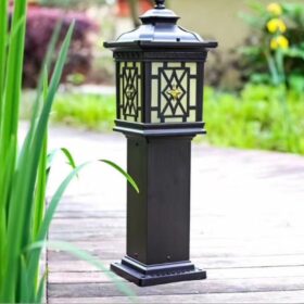 9 Inch Star Wall Lamp Sand Black Die Cast Aluminum