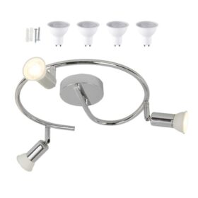 Round Chrome Light