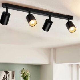 Black Twin Tube Spotlights