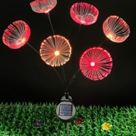 One to ten optical fiber Jellyfish Flowers