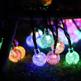 50 Lights Solar Bubble Ball Light String Color (SF-0206)