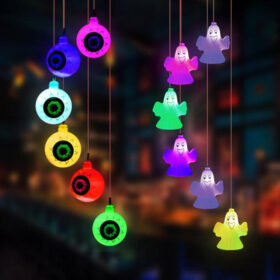Solar Halloween Wind Chime Light