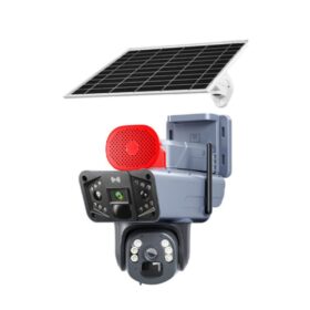 Dual Lens Indoor Camera Grey Wifi